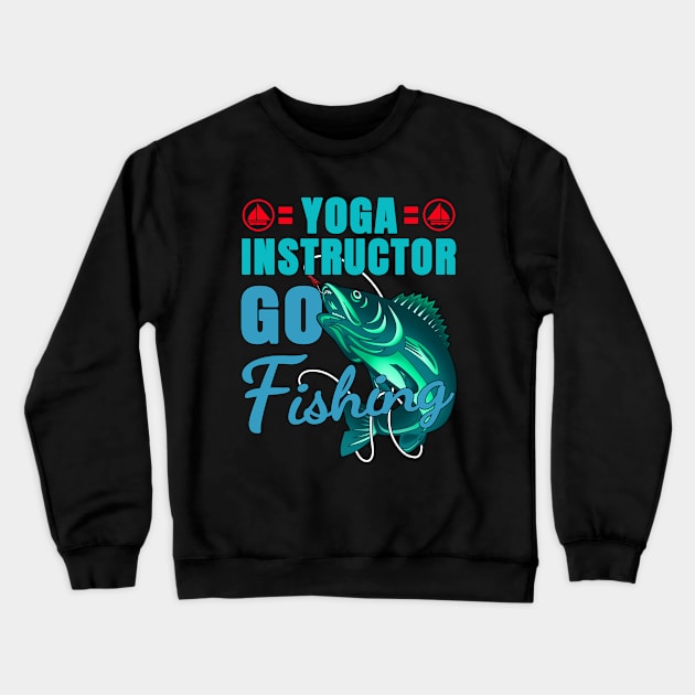 c Go Fishing Crewneck Sweatshirt by jeric020290